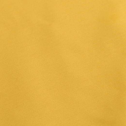 Простыня овальная на резинке из сатина горчичного цвета из коллекции Essential, 75х125х20 см