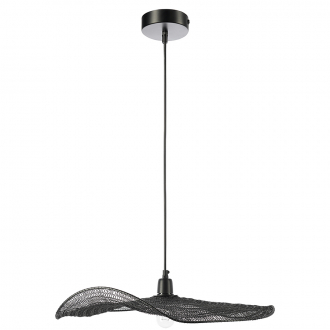 Светильник подвесной Vinger, 53х11 см, черный