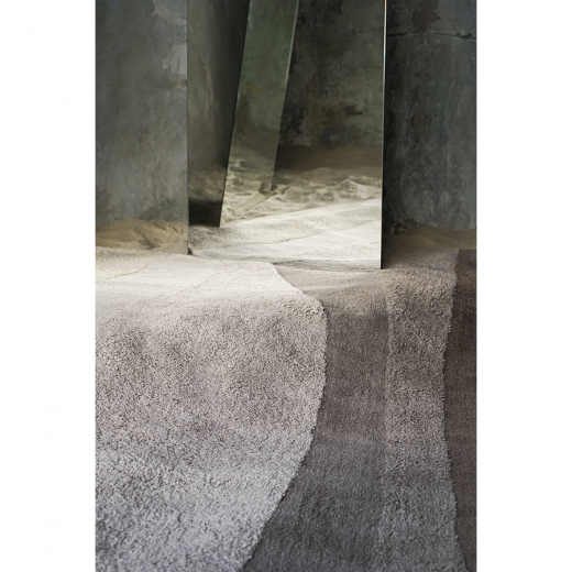 Ковер из хлопка с рисунком Rice plantation из коллекции Terra, 200х300 см