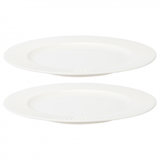 Набор тарелок Soft Ripples, Dual Glazing, Ø27 см, 2 шт.