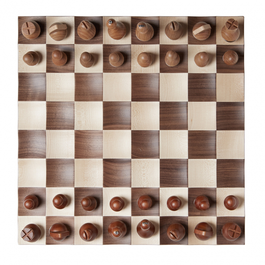 Шахматный набор Wobble, орех