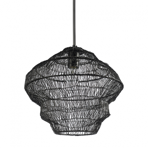 Светильник подвесной Vinger, Ø34х35 см, темно-серый