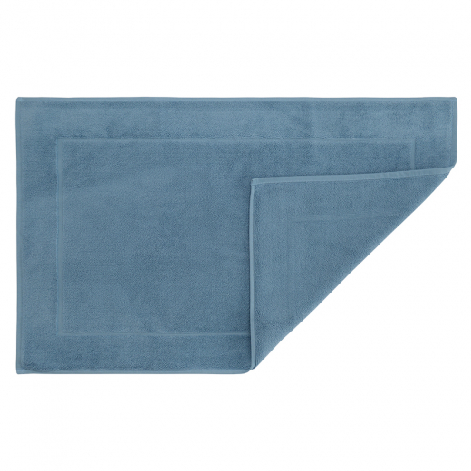 Коврик для ванной джинсово-синего цвета из коллекции Essential, 50х80 см