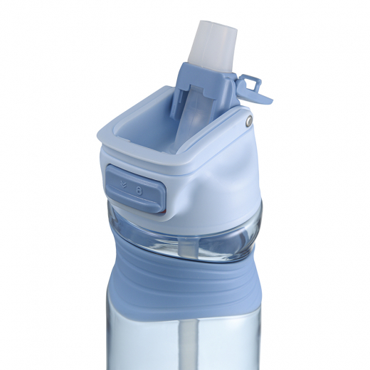 Бутылка для воды Slow Sip, 450 мл, голубая