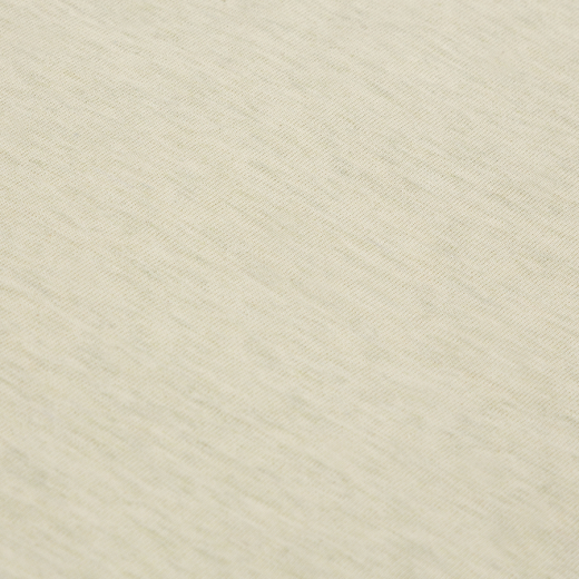 Простыня на резинке из хлопкового трикотажа серо-бежевого цвета из коллекции Essential, 160х200х30 см