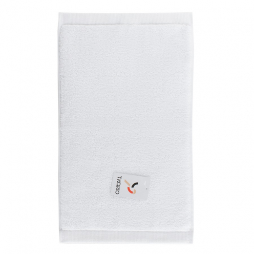 Полотенце для рук белого цвета из коллекции Essential, 50х90 см