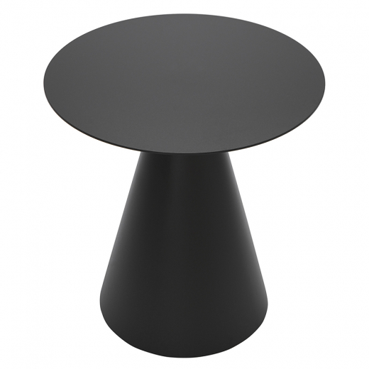 Столик кофейный Marius, Ø50 см, черный