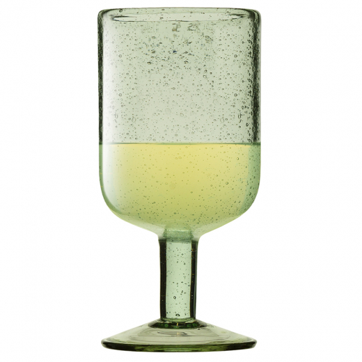 Набор бокалов для вина Flowi, 410 мл, зеленые, 2 шт.