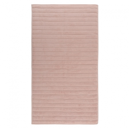 Полотенце для рук Waves цвета пыльной розы из коллекции Essential, 50х90 см