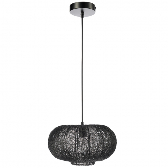 Светильник подвесной Vinger, Ø20х37 см, черный