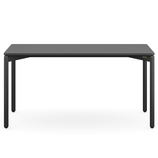 Стол обеденный Saga, 75х150 см, темно-серый