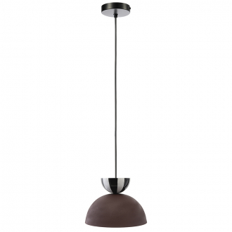 Светильник подвесной Anniken, Ø31х24 см, черный/белый/сливовый