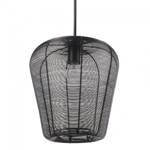 Светильник подвесной Vinger, Ø28х30 см, черный
