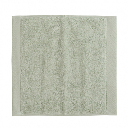 Полотенце для лица мятного цвета из коллекции Essential, 30х30 см