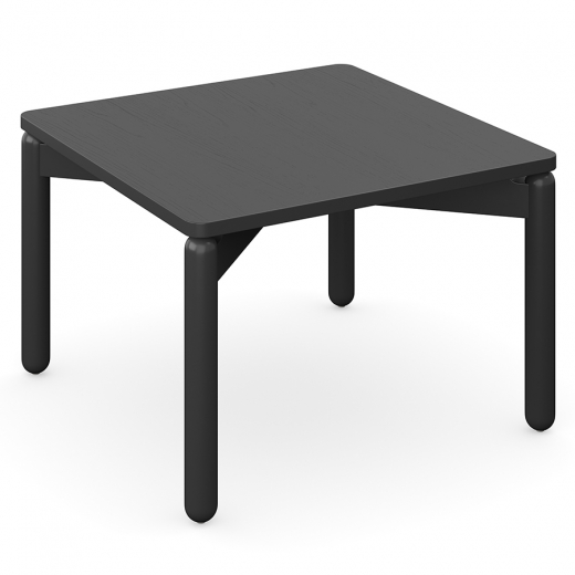 Столик кофейный Saga, 60х60 см, темно-серый