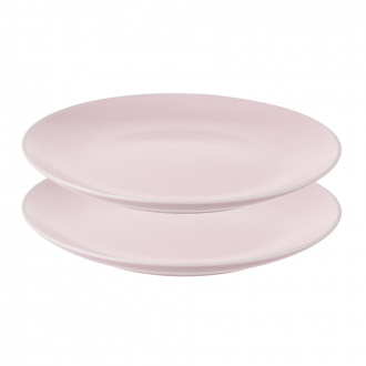 Набор тарелок Simplicity, Ø21,5 см, розовые, 2 шт.