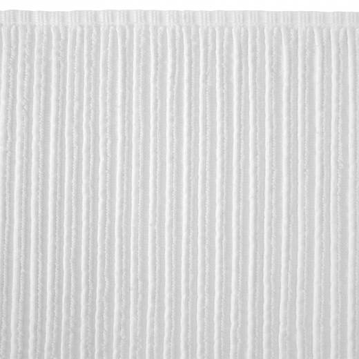Коврик для ванной фактурный белого цвета из коллекции Essential, 50х80 см