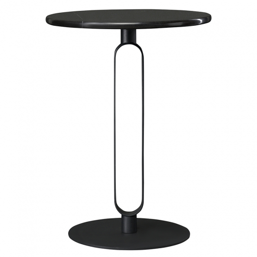 Столик кофейный Svein, Ø40х54 см, черный