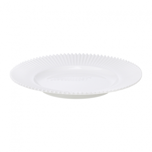 Набор из двух тарелок белого цвета из коллекции Edge, 21 см