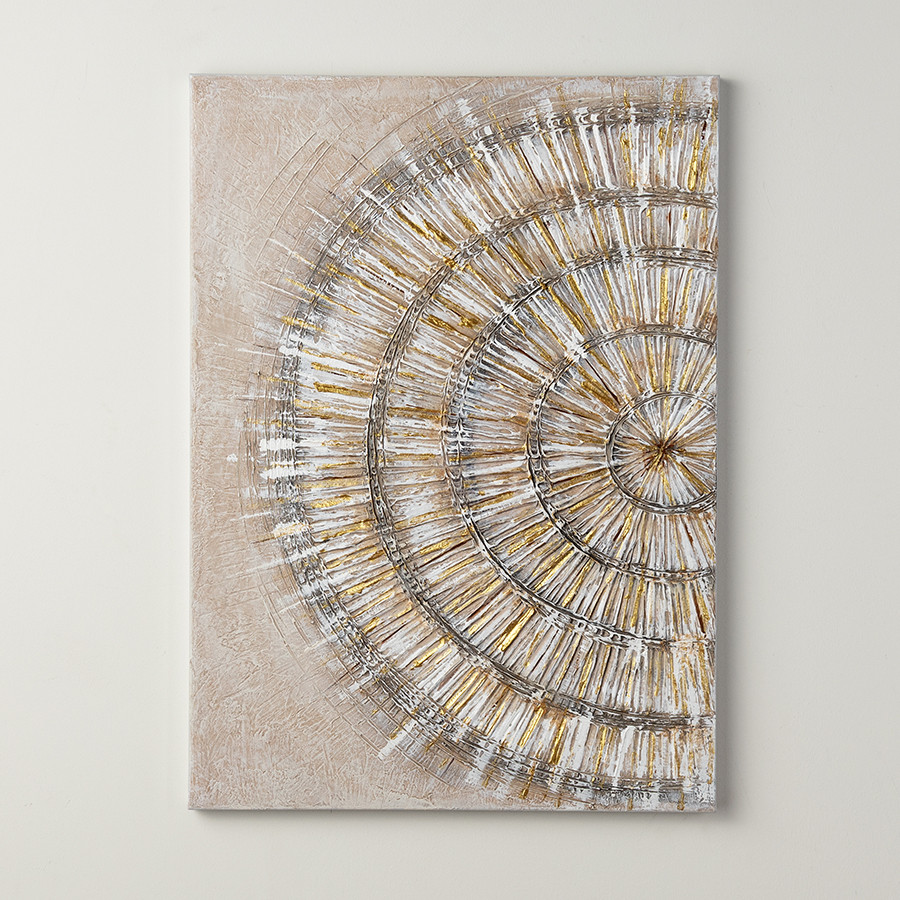 Изображение товара Панно декоративное Tessera beige №1, 50х70 см