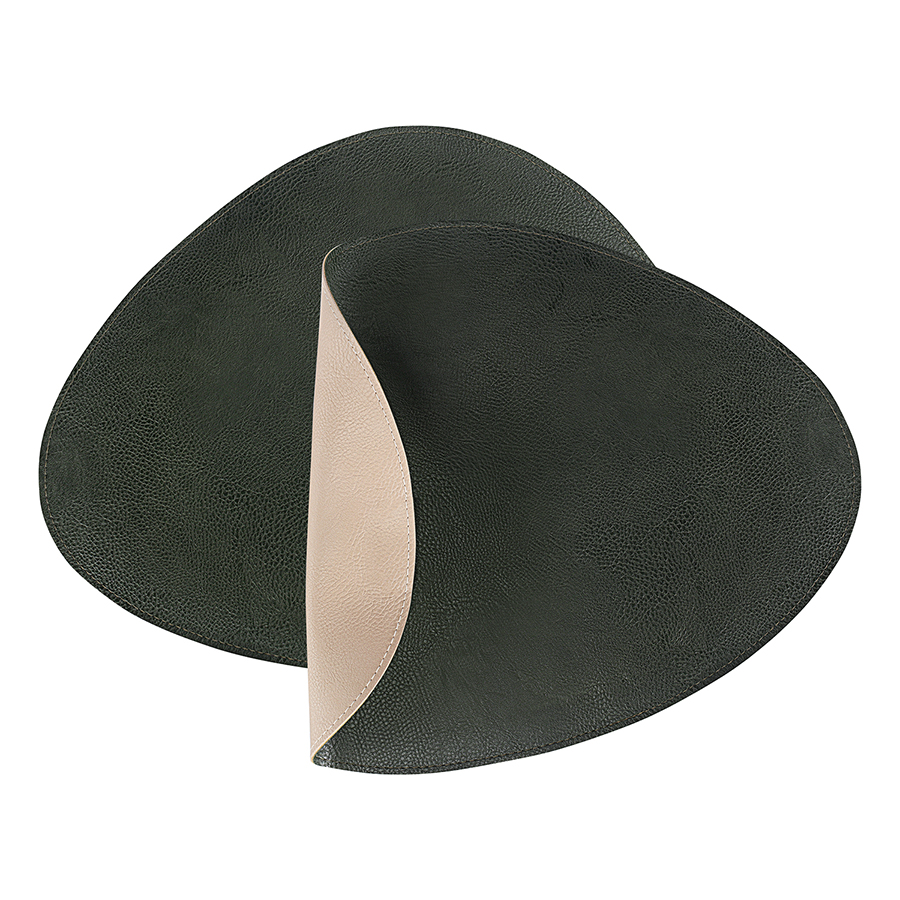 Изображение товара Салфетка сервировочная Drop, 33х41 см, зеленая/бежевая