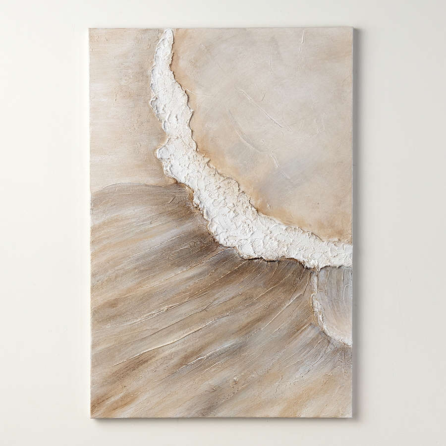 Изображение товара Панно декоративное Tessera beige №1, 50х70 см