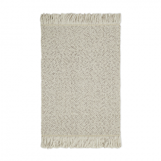 Ковер из переработанного пластика бежевого цвета из коллекции Ethnic, 60х90 см