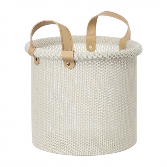 Корзина для хранения Sustainable collection, Ø27х25 см, молочная