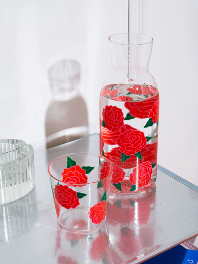 Набор из графина и стакана Rose