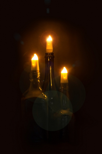 Пробка для бутылки Bottlelight с подсветкой и USB