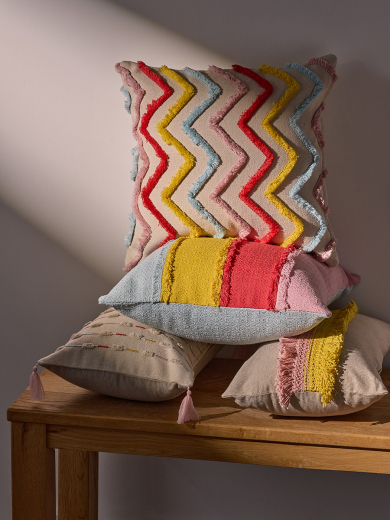 Чехол на подушку Нити из коллекции Blossom, 30х45 см