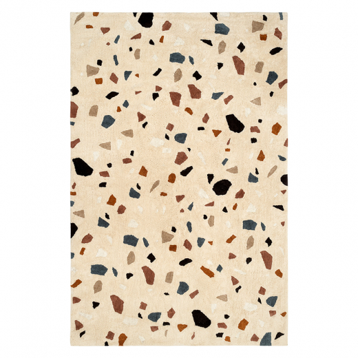 Ковер из хлопка Terrazzo Poetry из коллекции Ethnic, 200х300 см