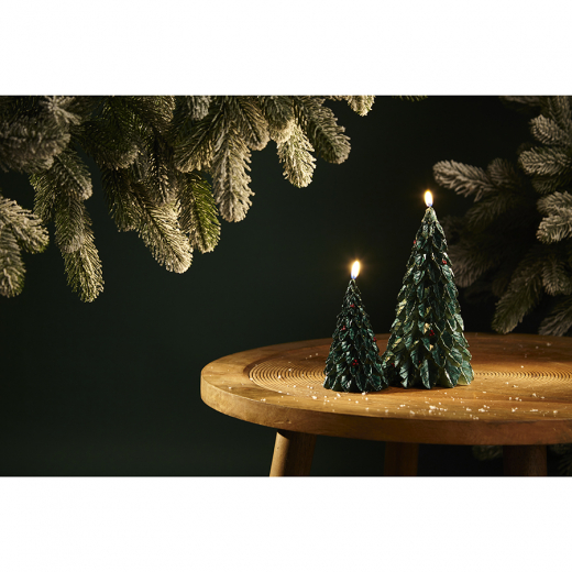 Свеча декоративная Festive flame из коллекции New Year Essential, 12 см