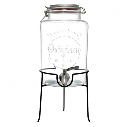 Диспенсер для напитков с подставкой Maison Jar, 5 л