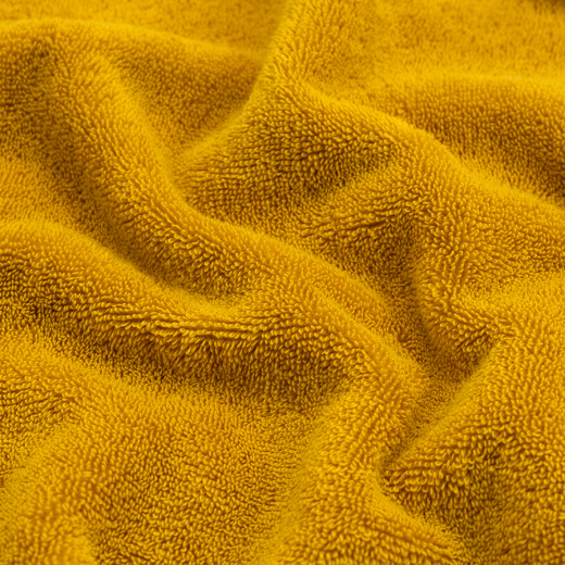 Полотенце банное цвета охры из коллекции Essential, 70х140 см