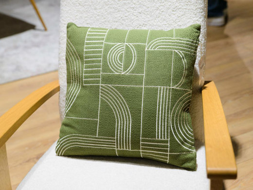 Подушка декоративная Cave maze из коллекции Ethnic, 45х45 см