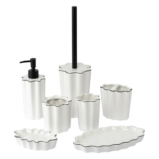 Стакан для зубных щеток Camellia, белый