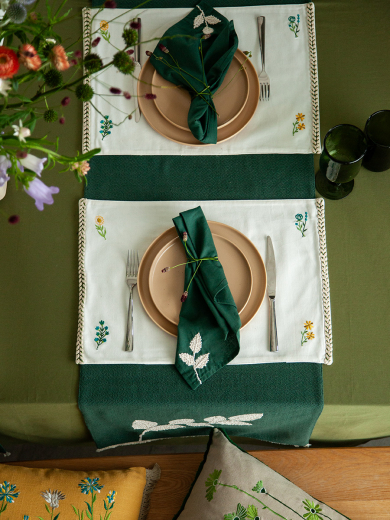 Салфетка под приборы Meadow bloom из коллекции Ethnic, 33х48 см