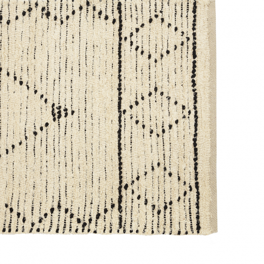 Ковер из переработанного хлопка Dispur из коллекции Ethnic, 70x160см