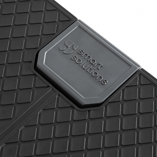 Стремянка Stable, 3 ступени, 1 м, черная