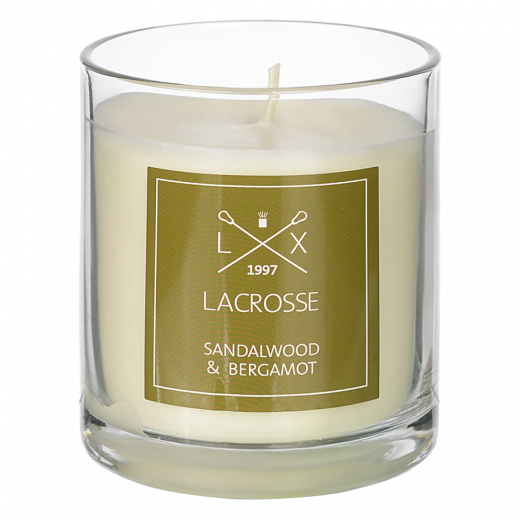 Свеча ароматическая Lacrosse, Sandalwood&Bergamot (новая), 60 ч