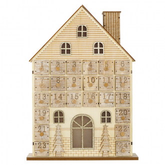 Адвент-календарь с подсветкой Festive house из коллекции New Year Essential