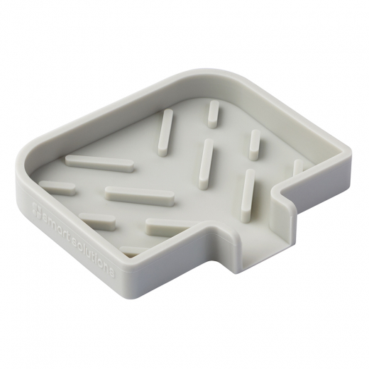 Мыльница Dry Flex, серая