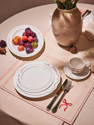 Набор из двух тарелок из коллекции Canto, Ø27 см