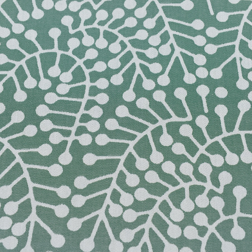 Скатерть из хлопка зеленого цвета с рисунком Спелая смородина, Scandinavian touch, 180х260см