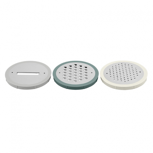 Набор стальных мисок Balance с крышками и терками, 1,5 л/3 л/ 5 л