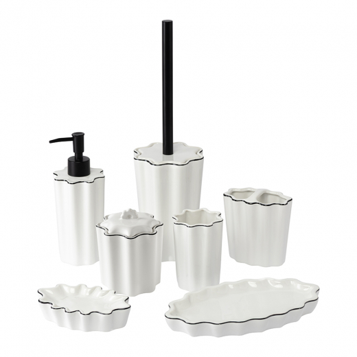 Ершик для унитаза Camellia, белый