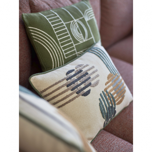 Подушка декоративная Cave maze из коллекции Ethnic, 45х45 см