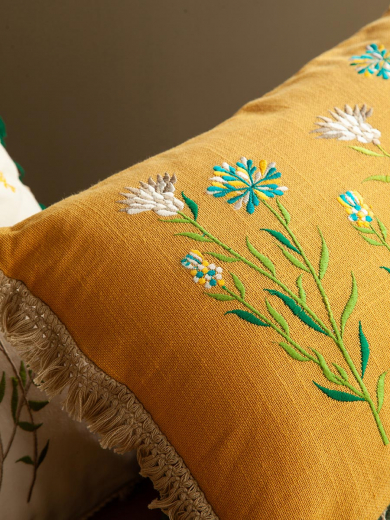 Подушка декоративная Radiant bloom из коллекции Ethnic, 30х45 см