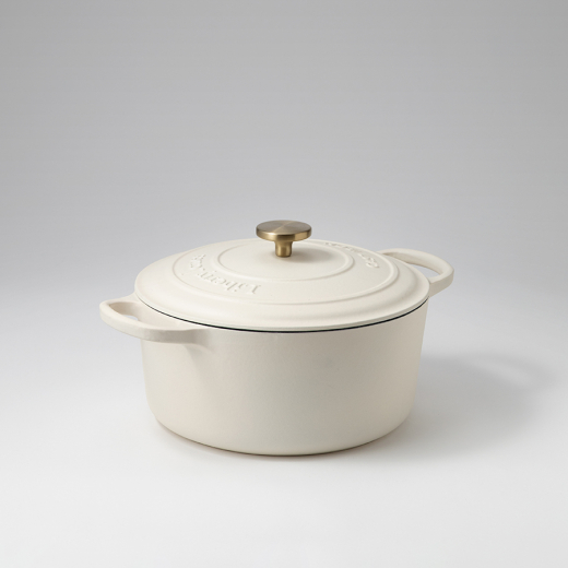Кастрюля с крышкой из коллекции "Шеффилд", Ø26 см, молочная